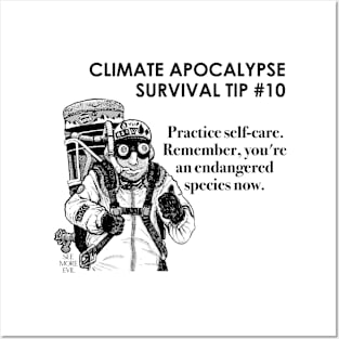 Climate Apocalypse Survival Tip #10 Posters and Art